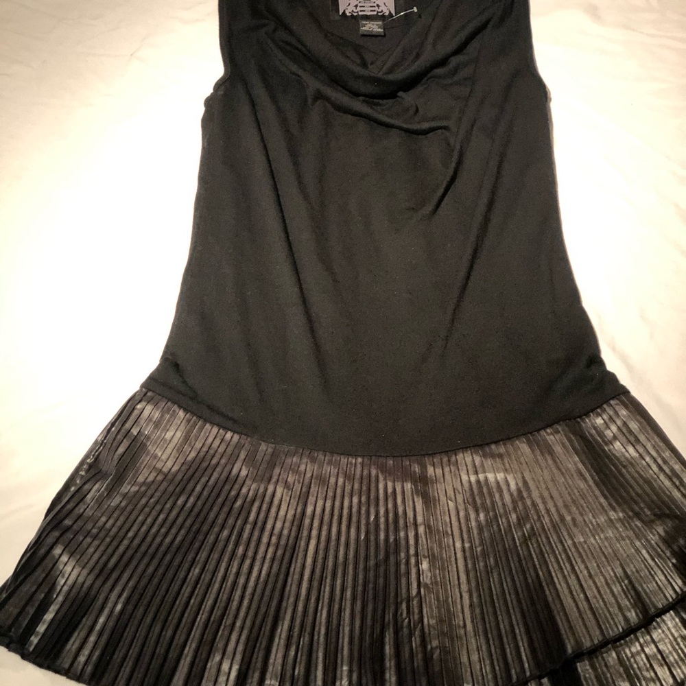 Young Machines racerback, cowl-neck dress